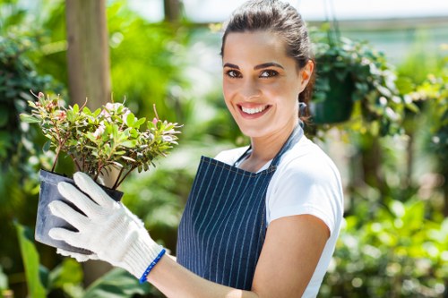 Example quote for garden work near busy Barbican buildings