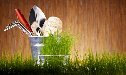 Professional landscaping planning for a Barbican outdoor space